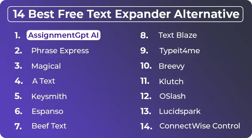 14 Best Free Text Expander Alternative 14 Best Free Text Expander Alternative