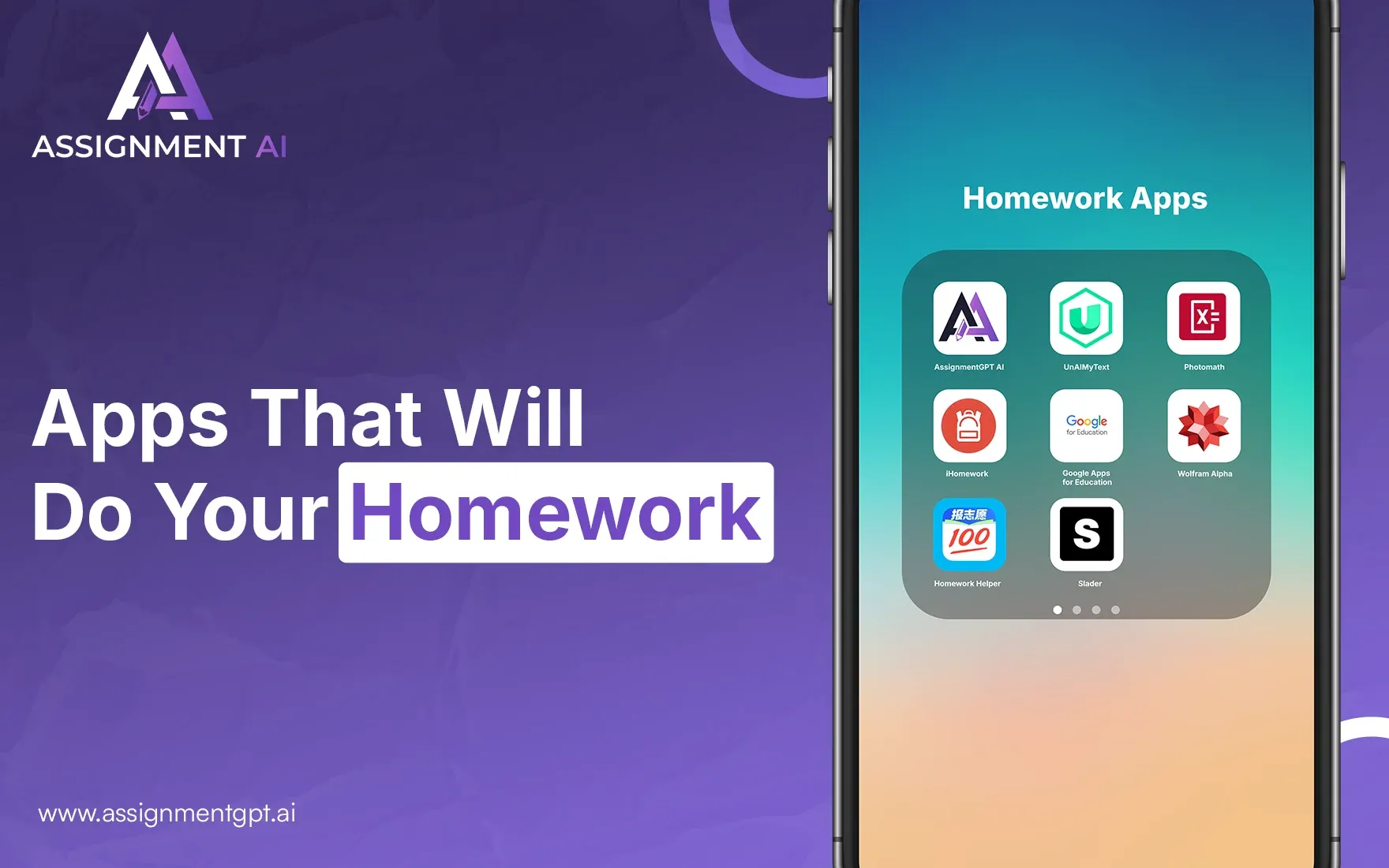 9 Apps That Will Do Your Homework