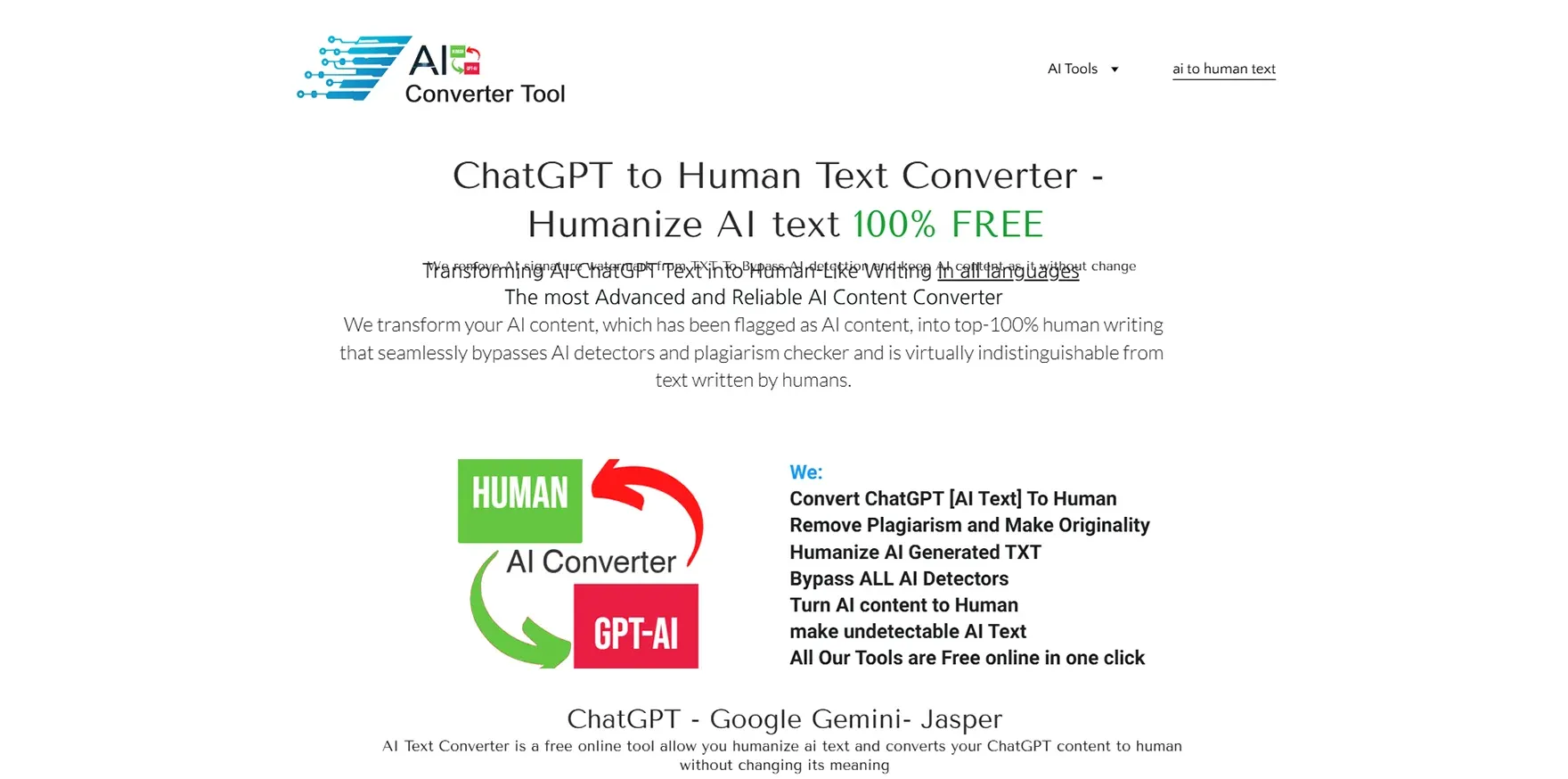 AI Converter Tool