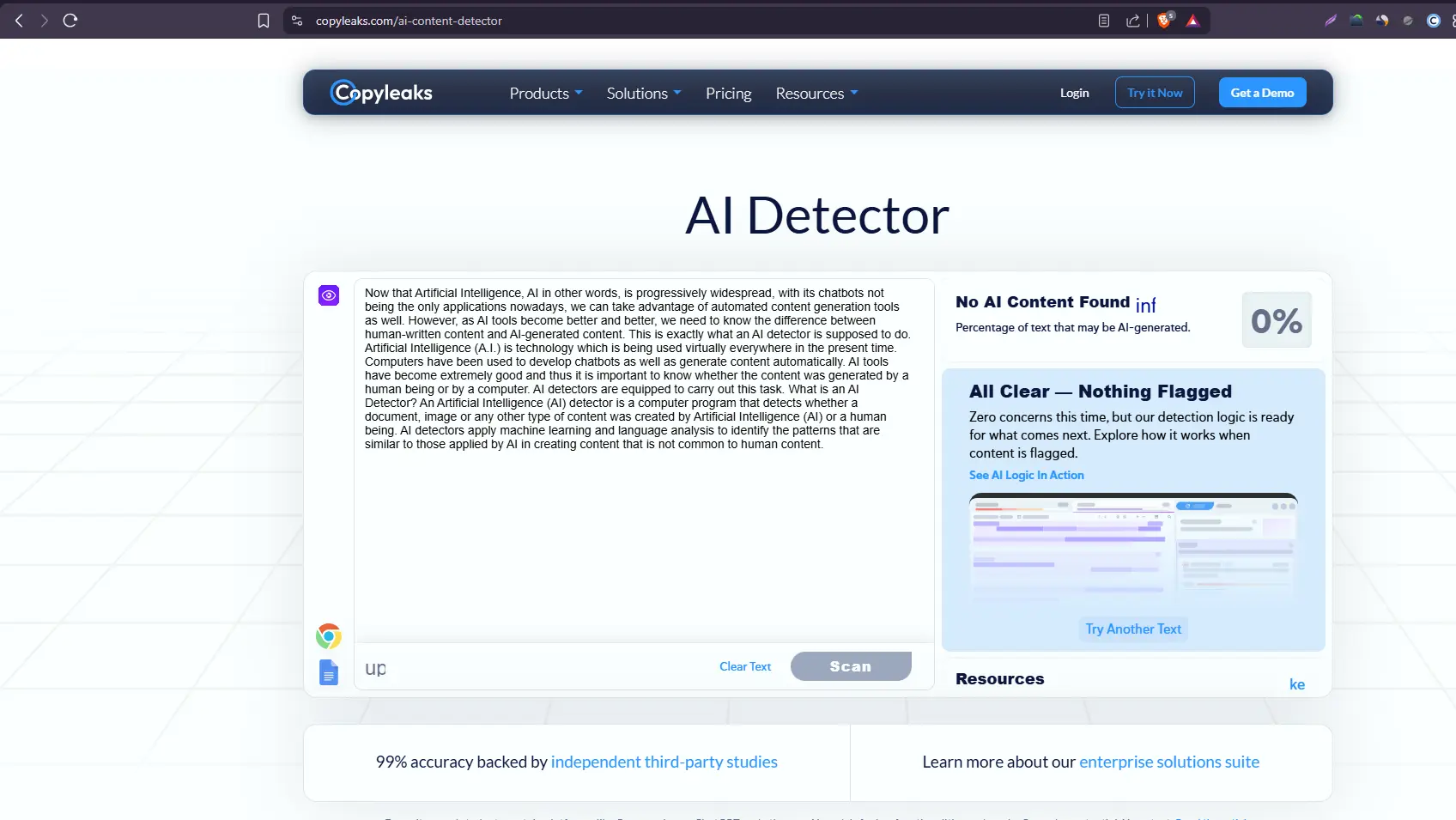 Copyleaks AI 