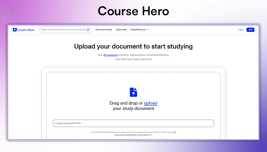 Course Hero Course Hero
