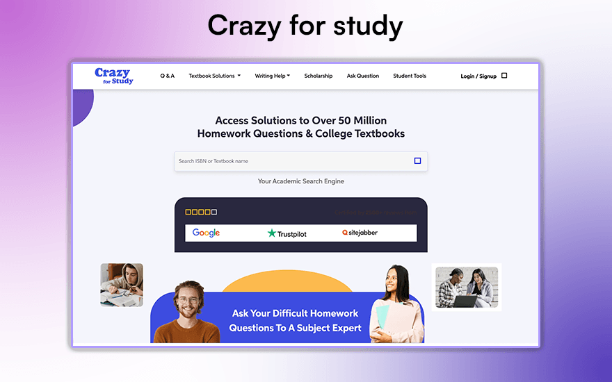 Crazy for study Crazy for study