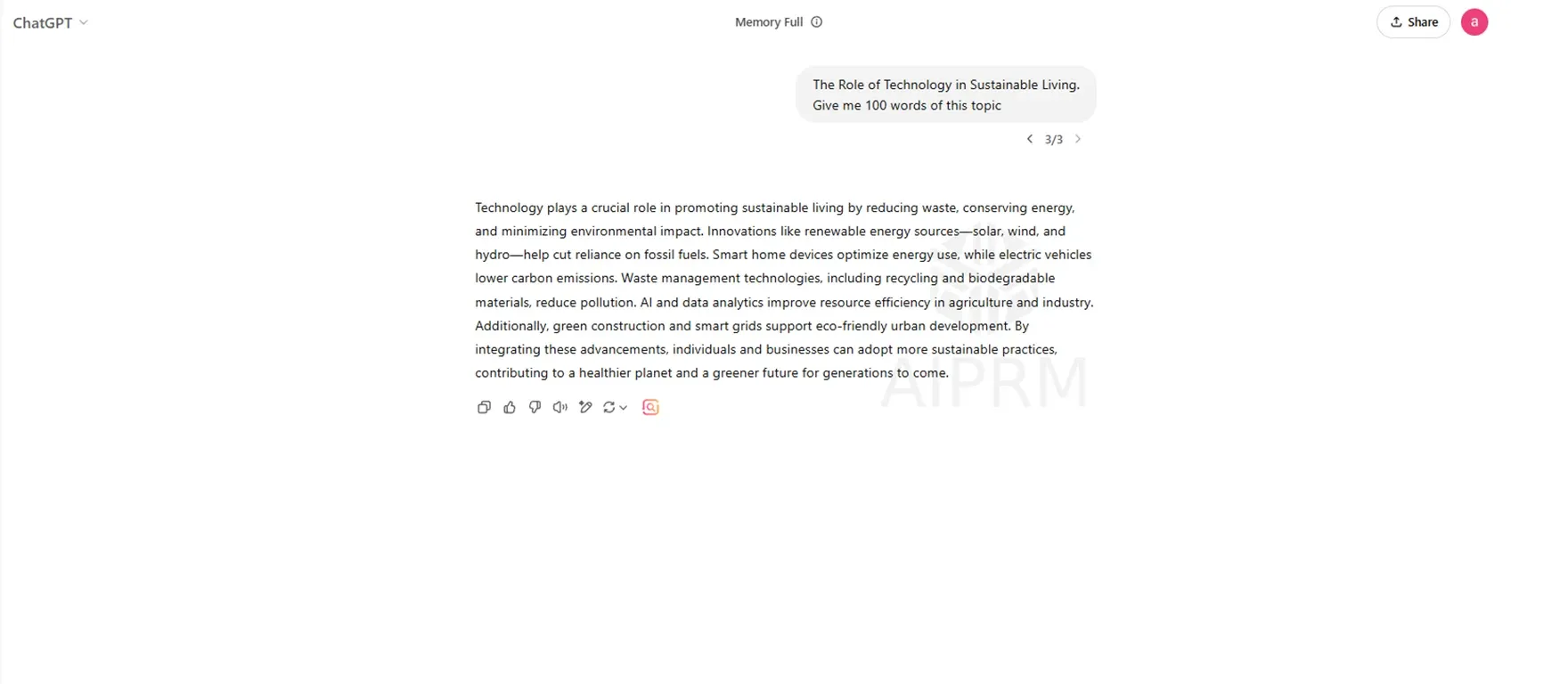 Generate ChatGPT Text Generate ChatGPT Text
