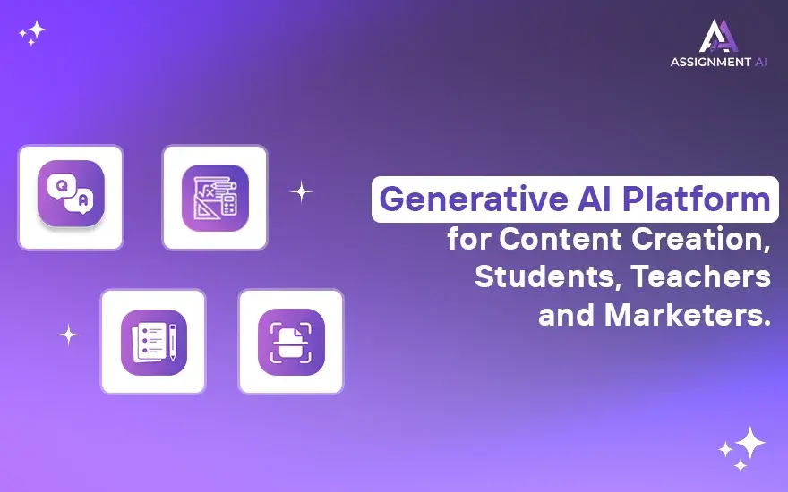 Screenshot of AssignmentGPT, An AI study toolkit that writes assignments, solves math and reviews essays