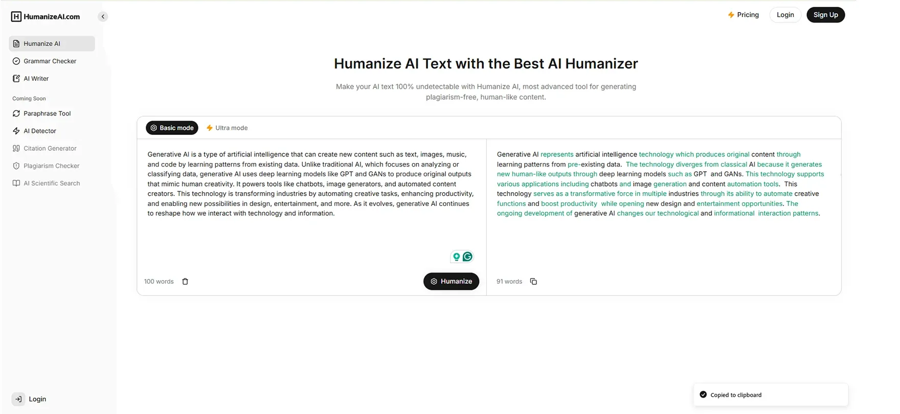Humanize AI 