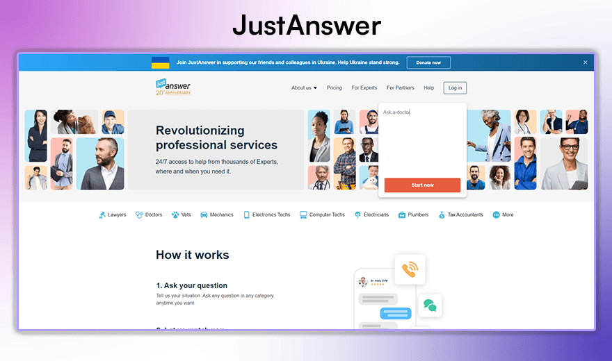 JustAnswer JustAnswer
