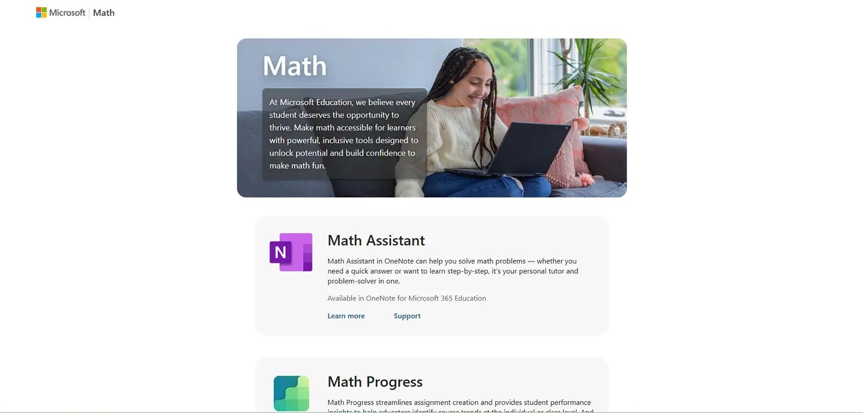 Microsoft Math Solver