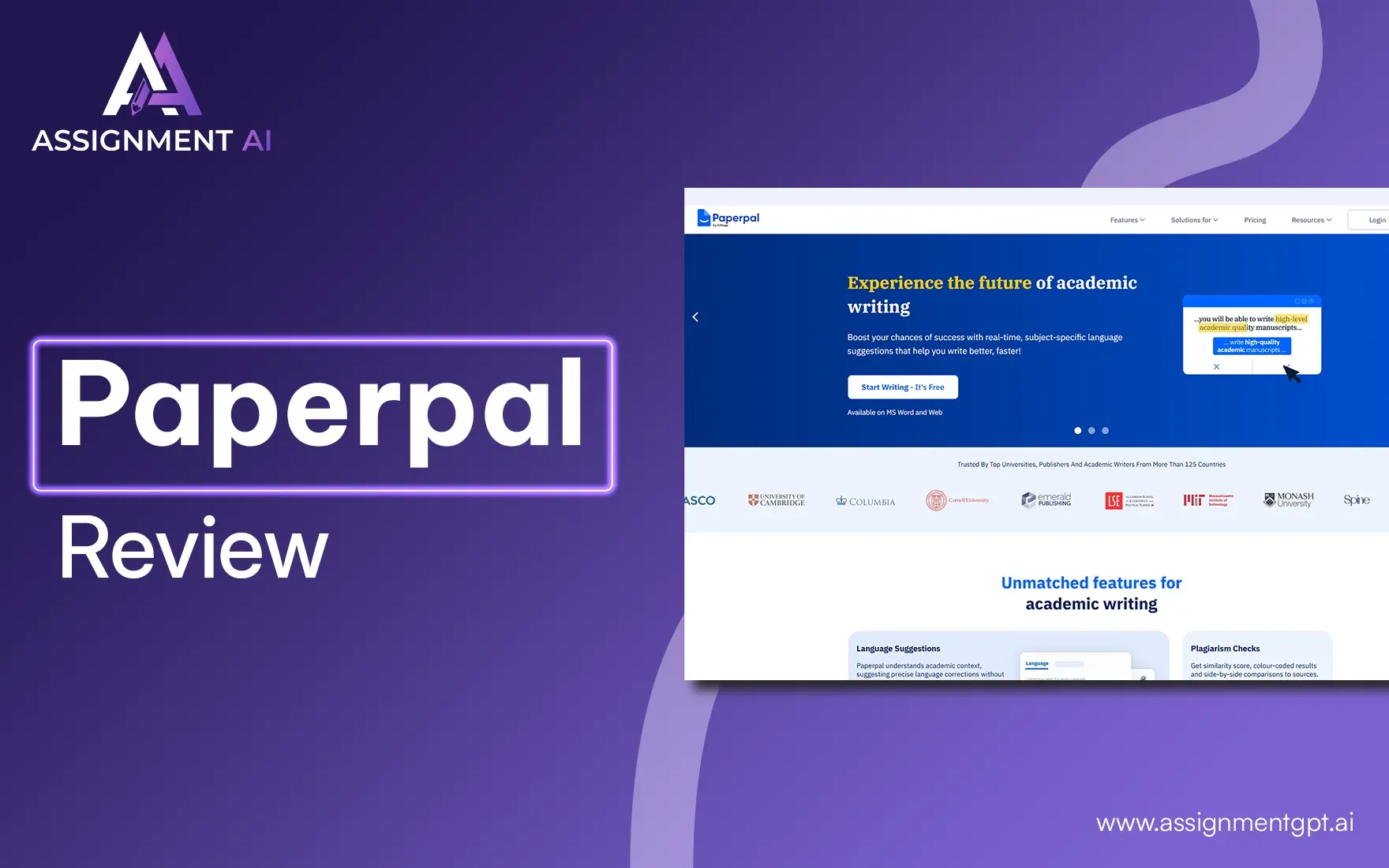 Paperpal Review | Features, Pricing, and Best Alternatives