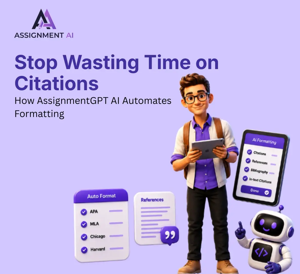 AssignmentGPT AI Citation Generator: Format Citations Fast