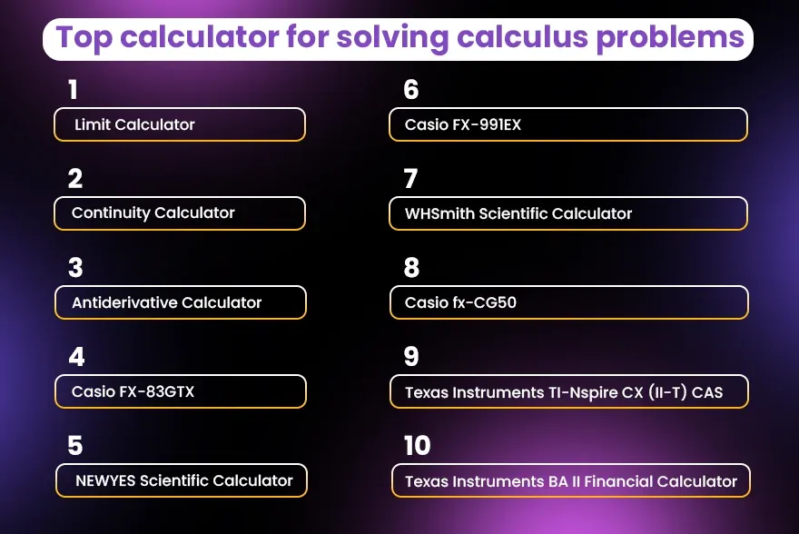 Top calculator for solving calculus problems Top calculator for solving calculus problems