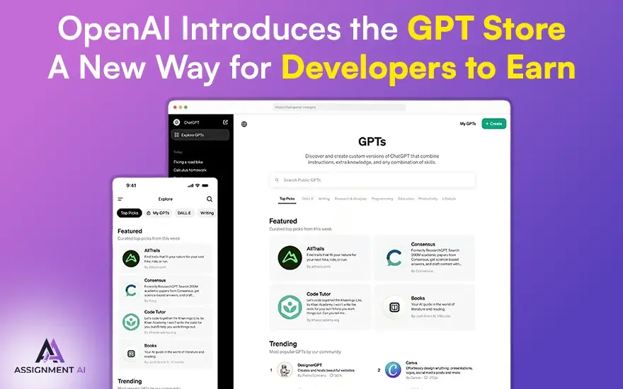 OpenAI Introduces the GPT Store | A New Way for Developers to Earn